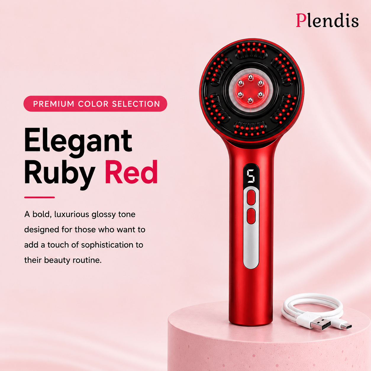 Plendis Electric Scalp Massager & Hair Oil Applicator