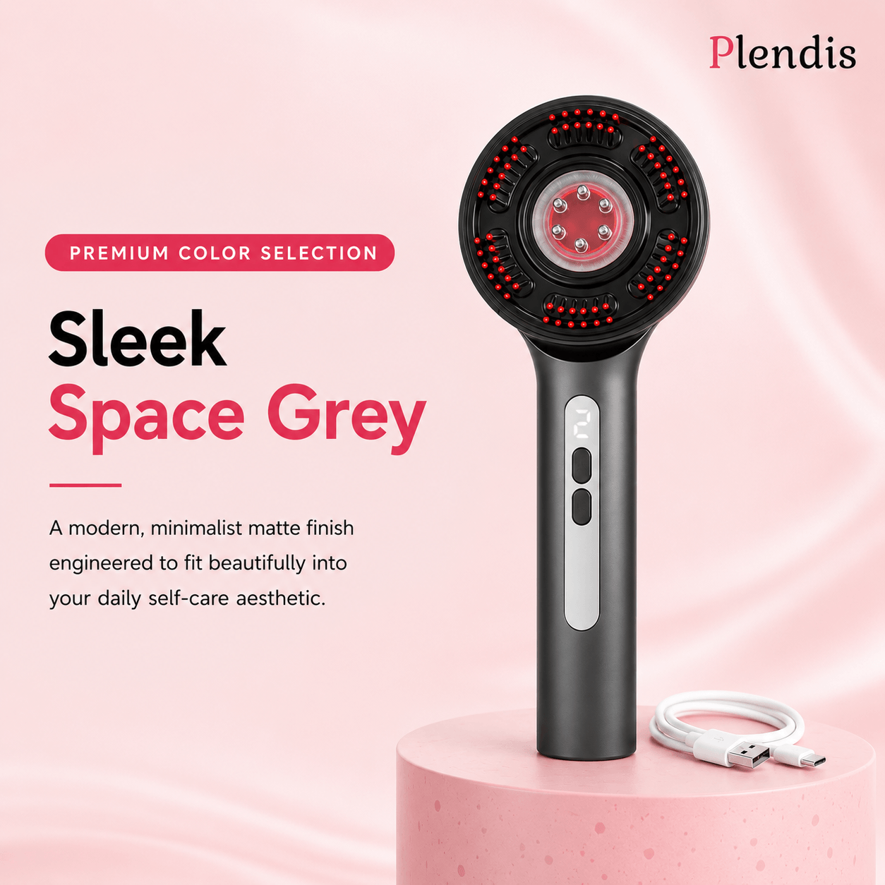 Plendis Electric Scalp Massager & Hair Oil Applicator