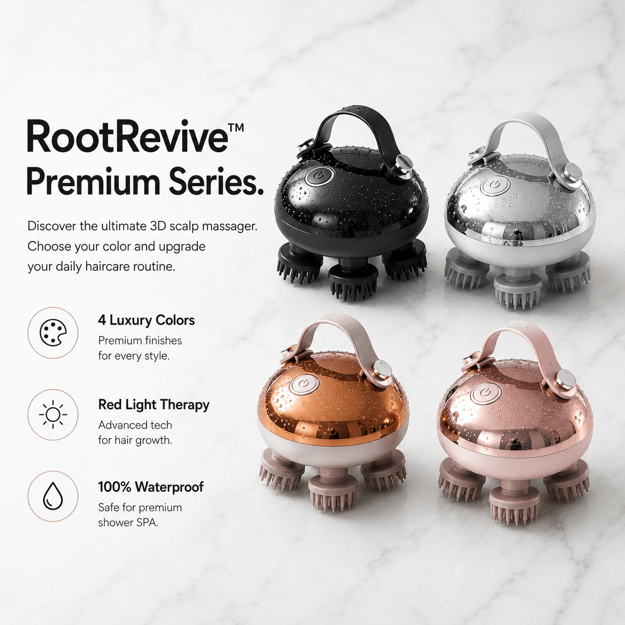 RootRevive™ Premium 3D Scalp Massager