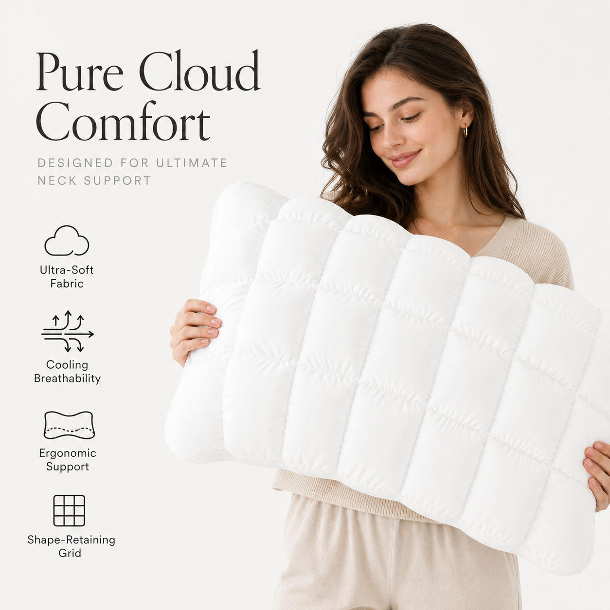 Ultra-Plush Cloud Pillow