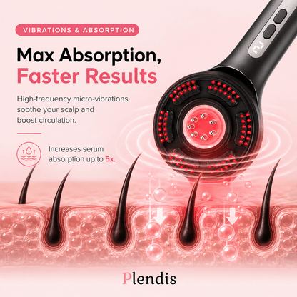 Plendis Electric Scalp Massager & Hair Oil Applicator