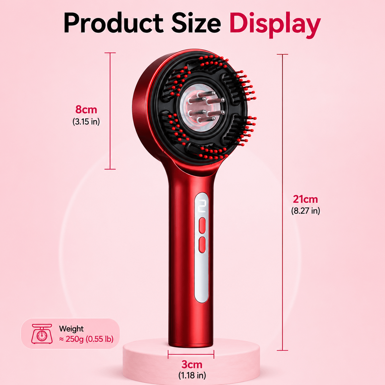 Plendis Electric Scalp Massager & Hair Oil Applicator