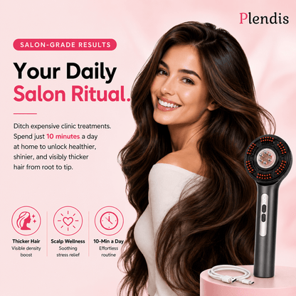 Plendis Electric Scalp Massager & Hair Oil Applicator